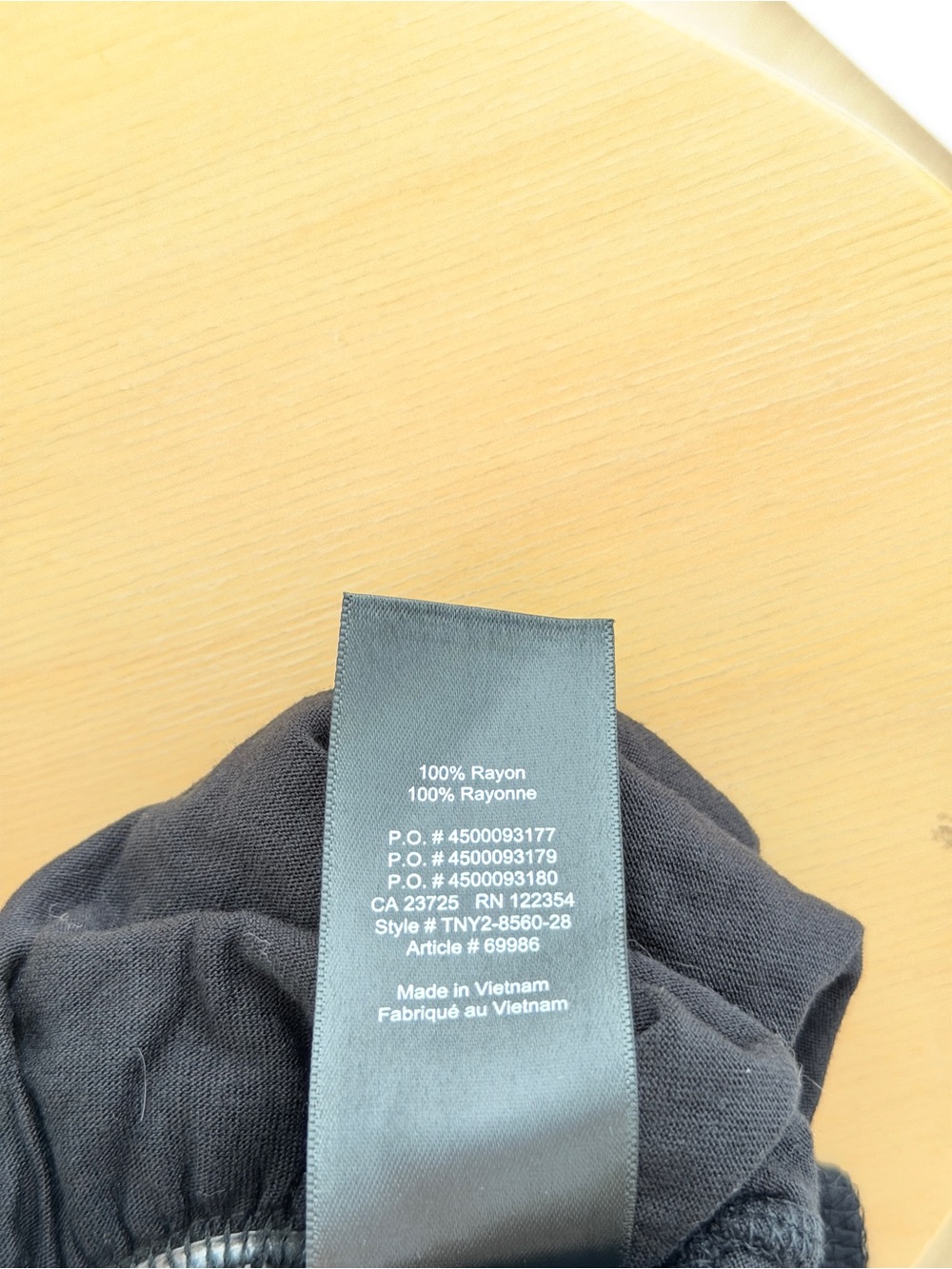 NWOT Sunday Best Black Mini Dress - Picture 3 of 4